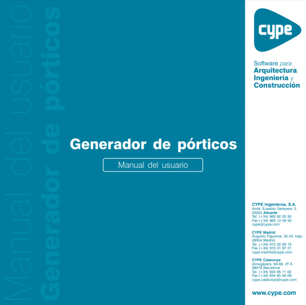 manual Generador de Porticos – Manual del Usuario