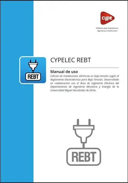CYPELEC REBT manual de usuario