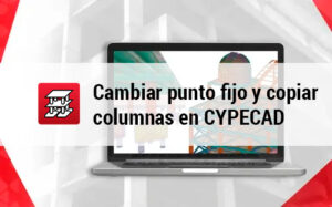 Cambiar punto fijo y copiar columnas en CYPECAD