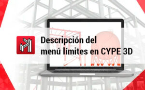 Descripcion del menu limites en CYPE 3D