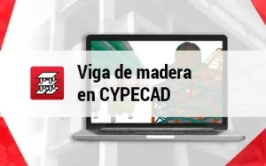 Viga de madera en CYPECAD