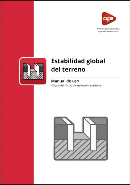manual Estabilidad global del terreno. Calculo del circulo de deslizamiento pesimo