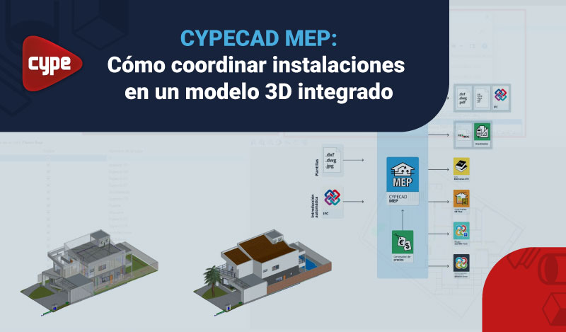 PORTADA CYPECAD MEP Como coordinar instalaciones en un modelo 3D integrado