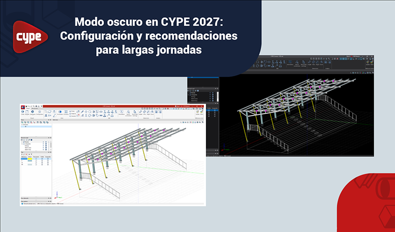 PORTADA Modo oscuro en CYPE 2027
