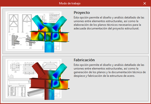 Modo Proyecto vs Fabricacion