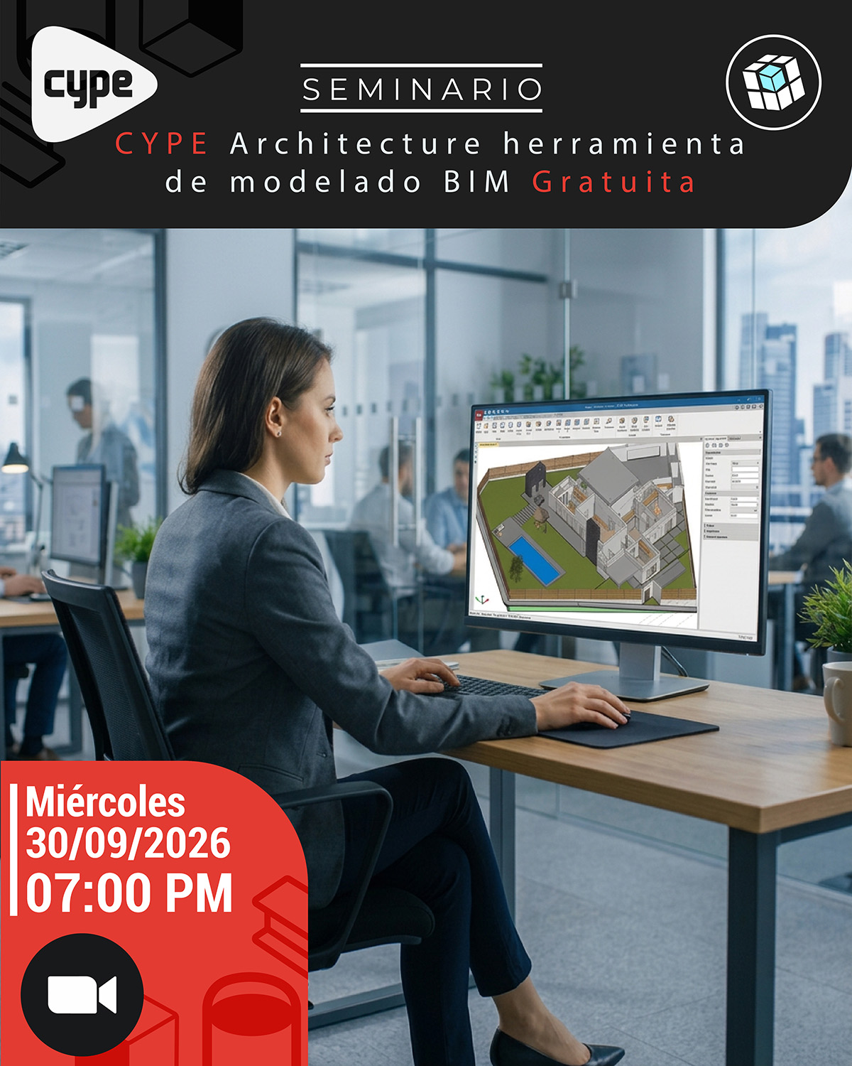 SEMINARIO CYPE Architecture herramienta de modelado BIM Gratuita