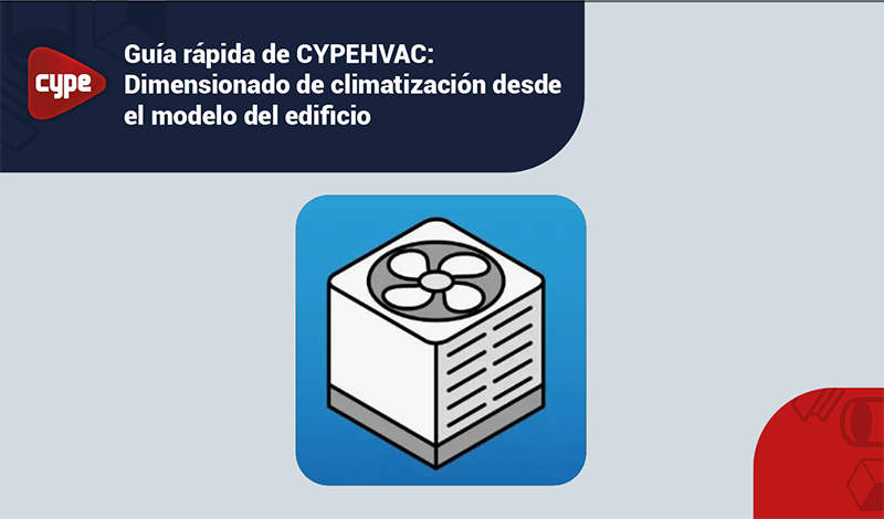 PORTADA Guia rapida de CYPEHVAC Dimensionado de climatizacion desde el modelo del edificio